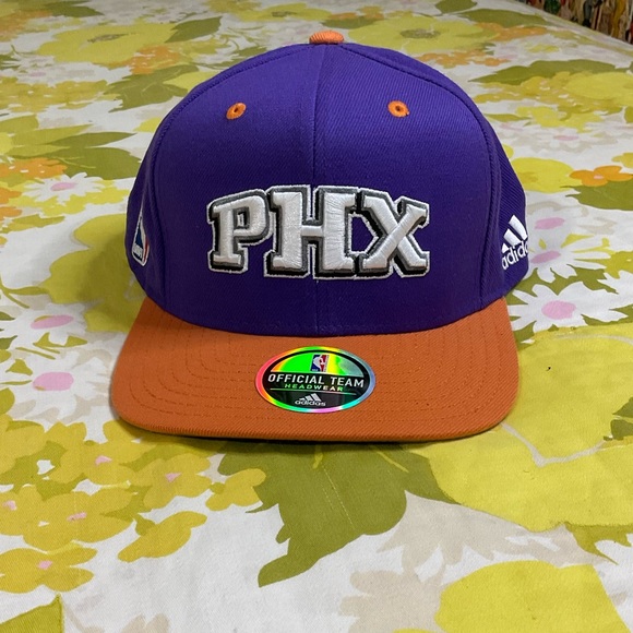 adidas Other - NBA Phoenix Suns Authentic Official On-Court Cap Adjustable